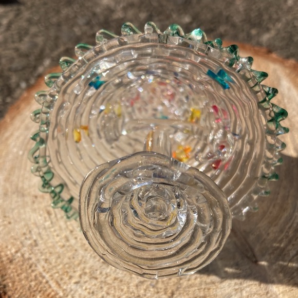 Vintage Hand blown glass tree - Picture 3 of 11